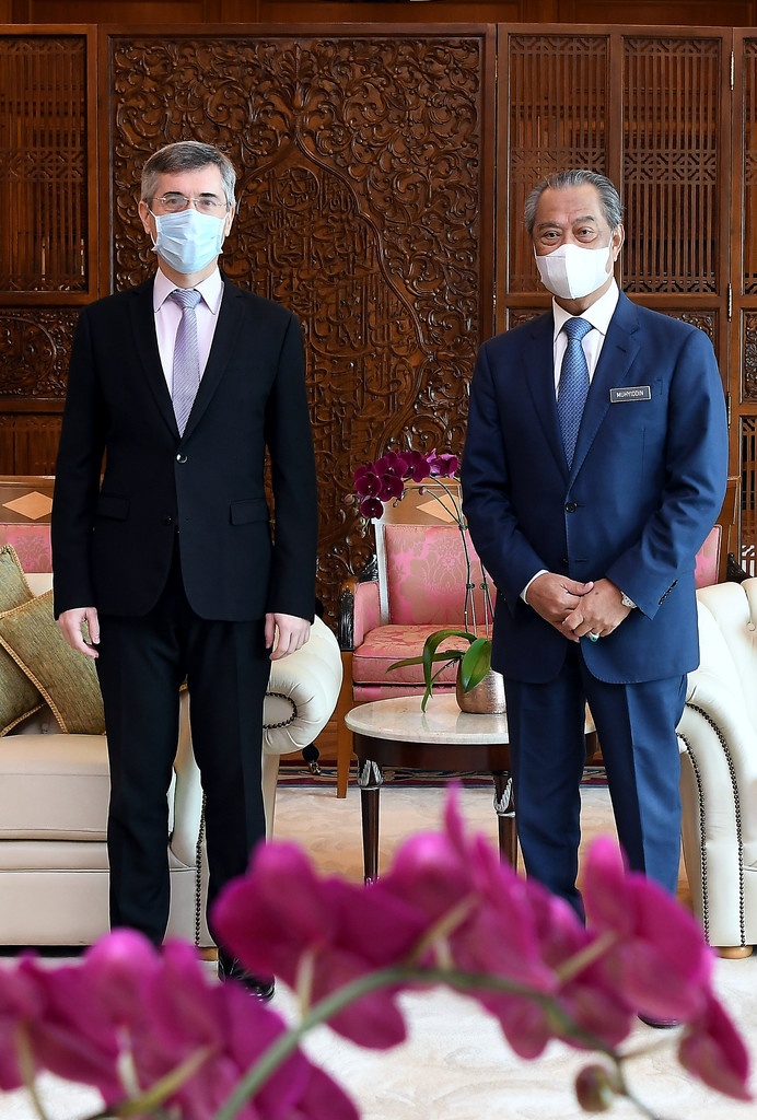 Kunjungan Hormat Duta Besar Perancis - Pejabat Perdana 