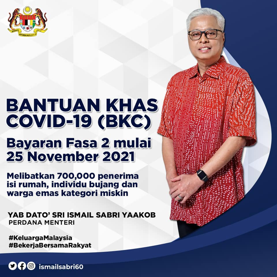 Khas 19 bantuan covid Bantuan Khas